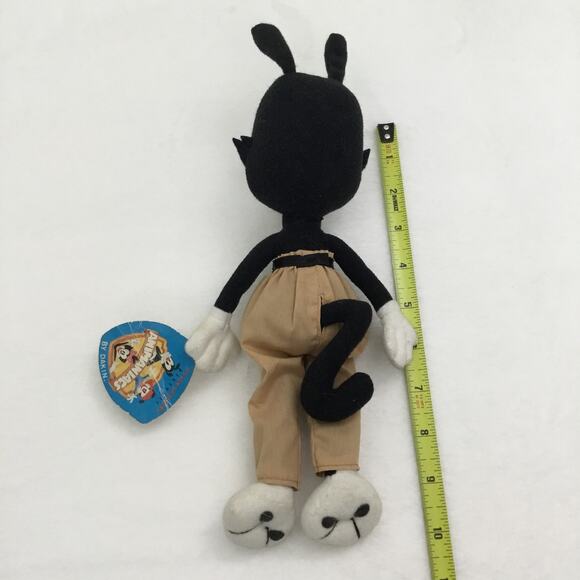 Vintage 1998 Warner Brothers Store Yakko Animaniacs Bean Bag Plush Doll NWT - Picture 2 of 5